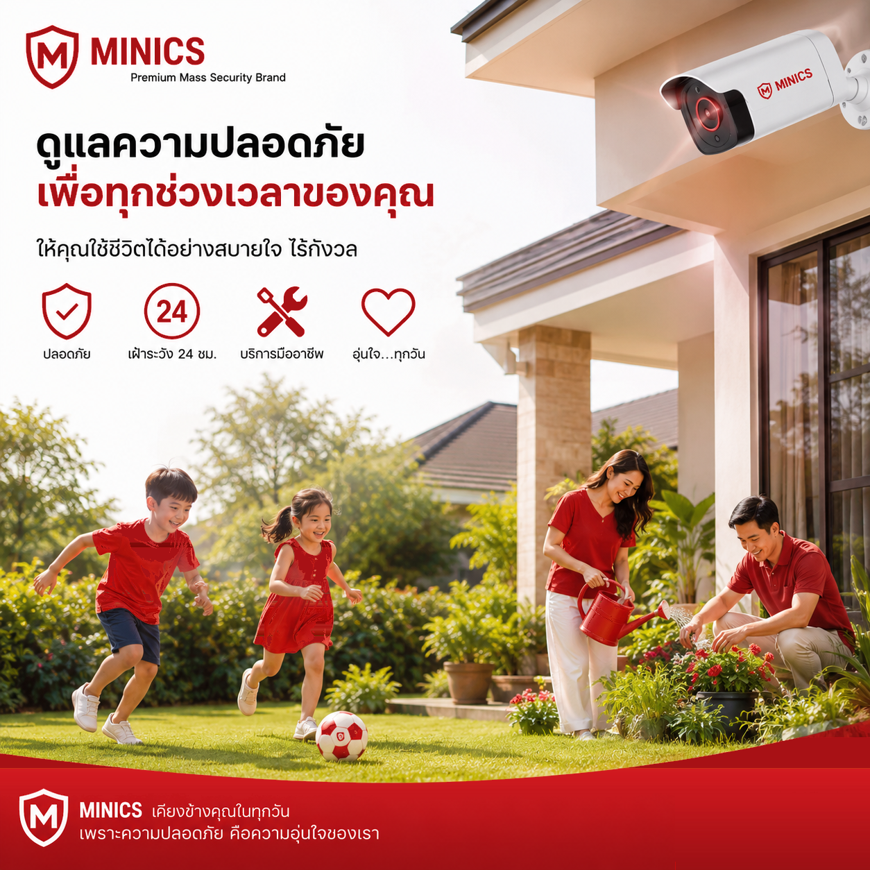 กล้องวงจรปิดขอนแก่น MINICS — ติดตั้งและดูแลความปลอดภัยครบวงจรในขอนแก่น